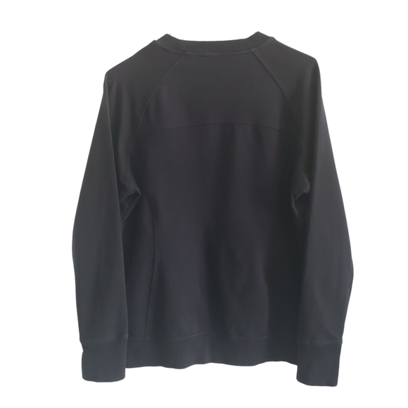 Lululemon Black Scuba Crew Pullover Sweatshirt Size 8 - Picture 4 of 7